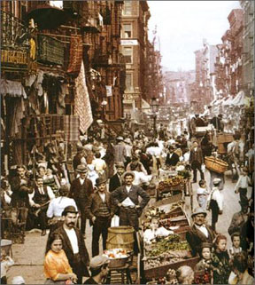 Peddlers on the Lower East Side