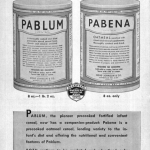 Advertisement for Pabena pre-cooked oatmeal